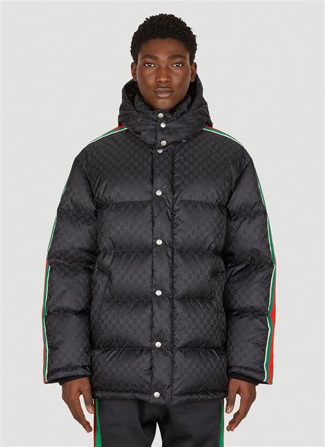 gucci puffer jacket women's|gucci gg print jacket men's.